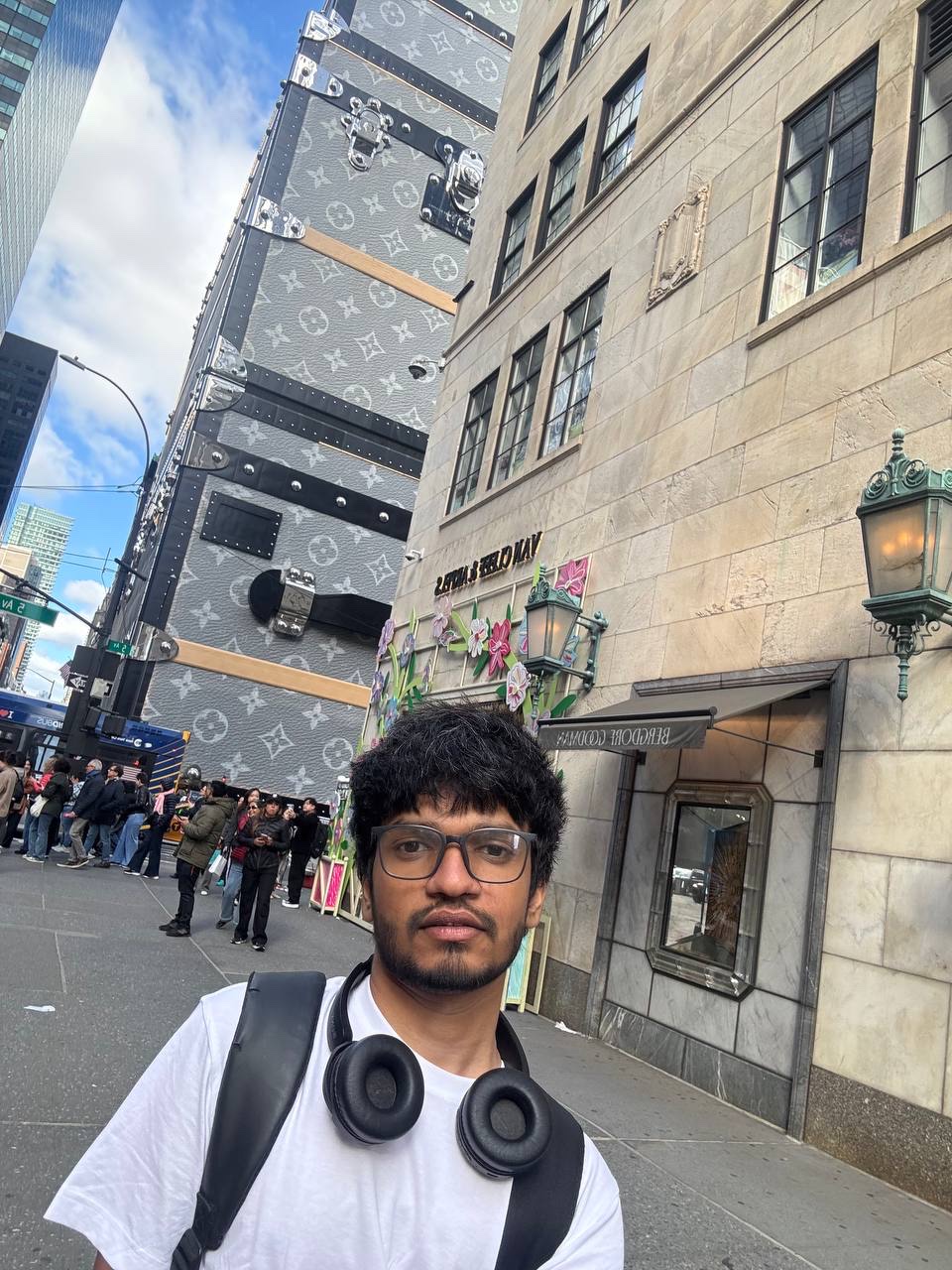 Khush Patel on Fifth Avenue, New York City